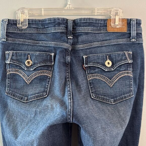 Levis Women’s 529 Curvy Bootcut Jeans Size- 12 Excellent - Picture 9 of 14